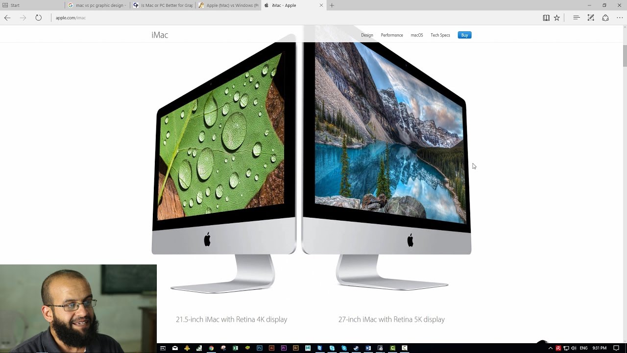 هل أداء أجهزة الماك أفضل في مجال الجرافيك؟ Mac vs PC in graphic design