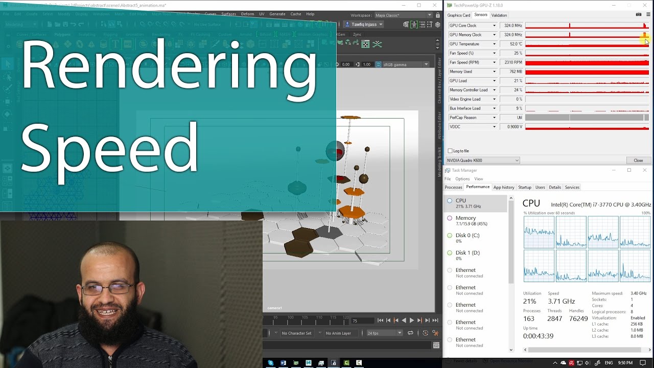 3d rendering - does graphic card increase rendering speed? and the role of graphic card